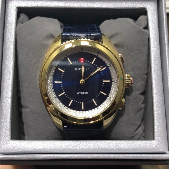 michele hybrid watch instructions